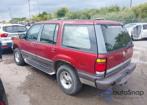 1997 Mercury Mountaineer z USA, uszkodzony, nr VIN 4M2DU55P3VUJ15761